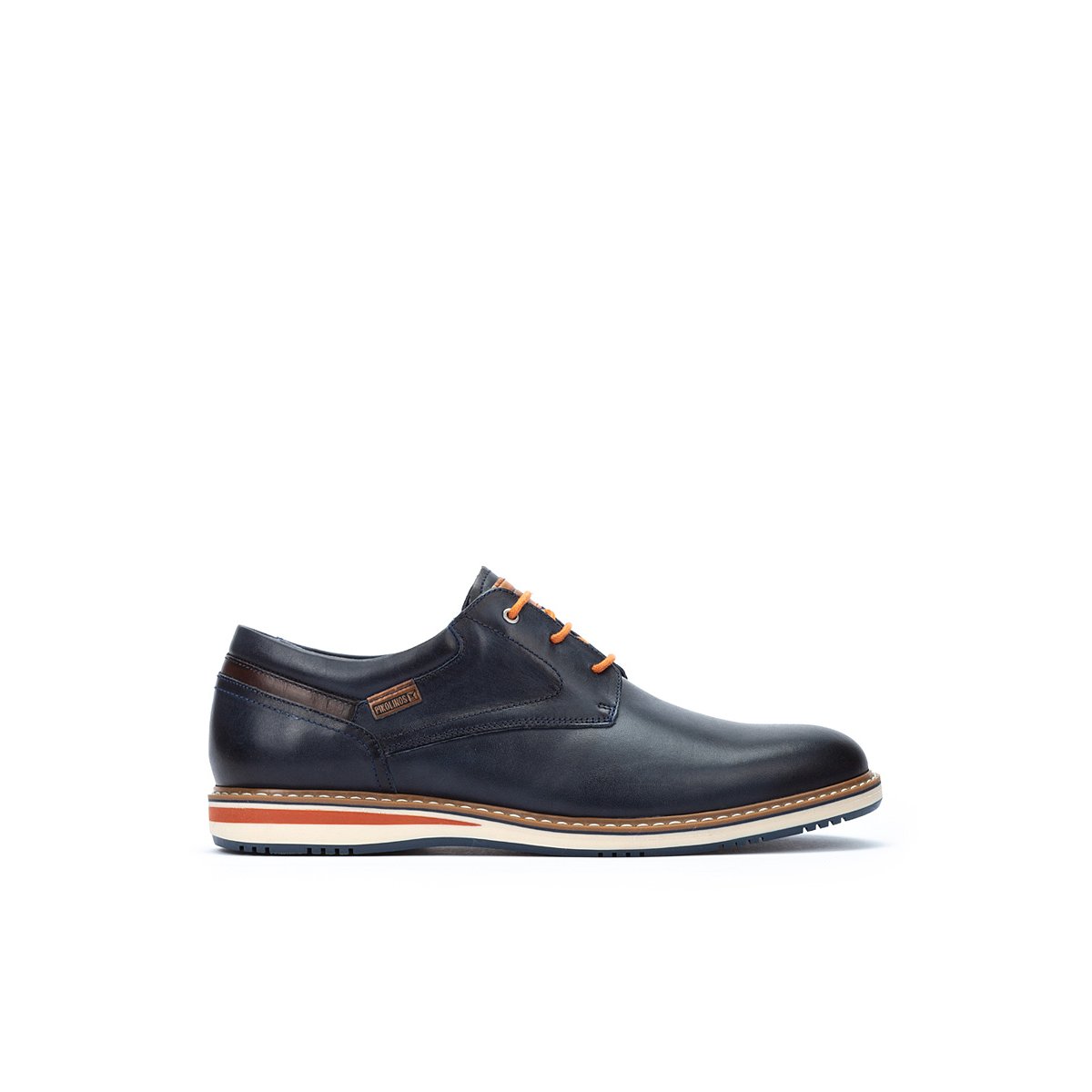 Chaussures à lacets cuir Avila blue, PIKOLINOS