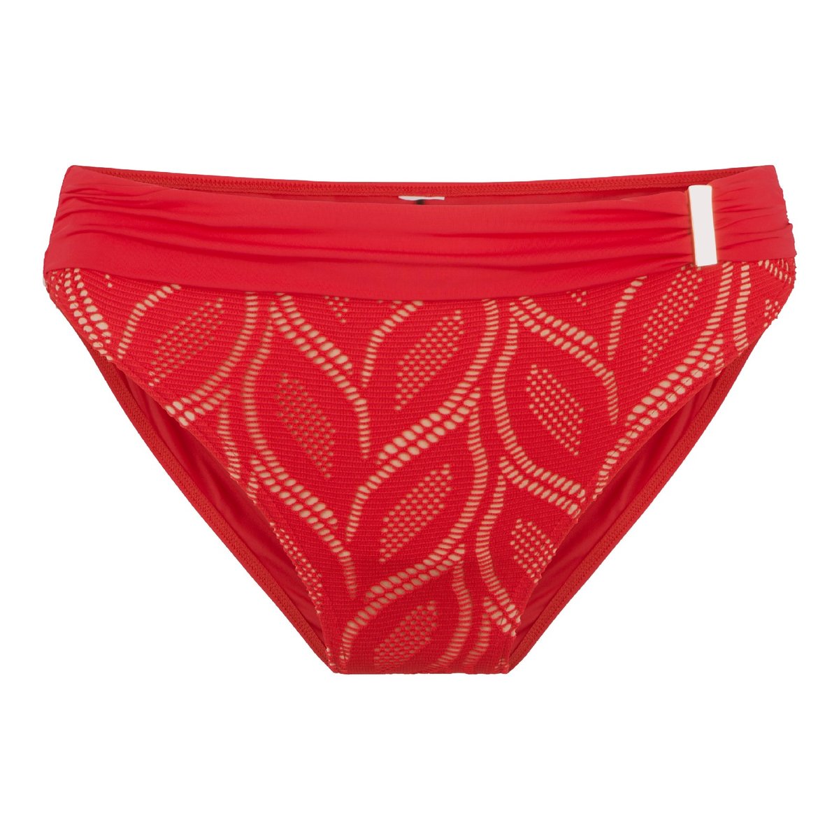 Bas de maillot de bain shorty rouge, LINGADORE