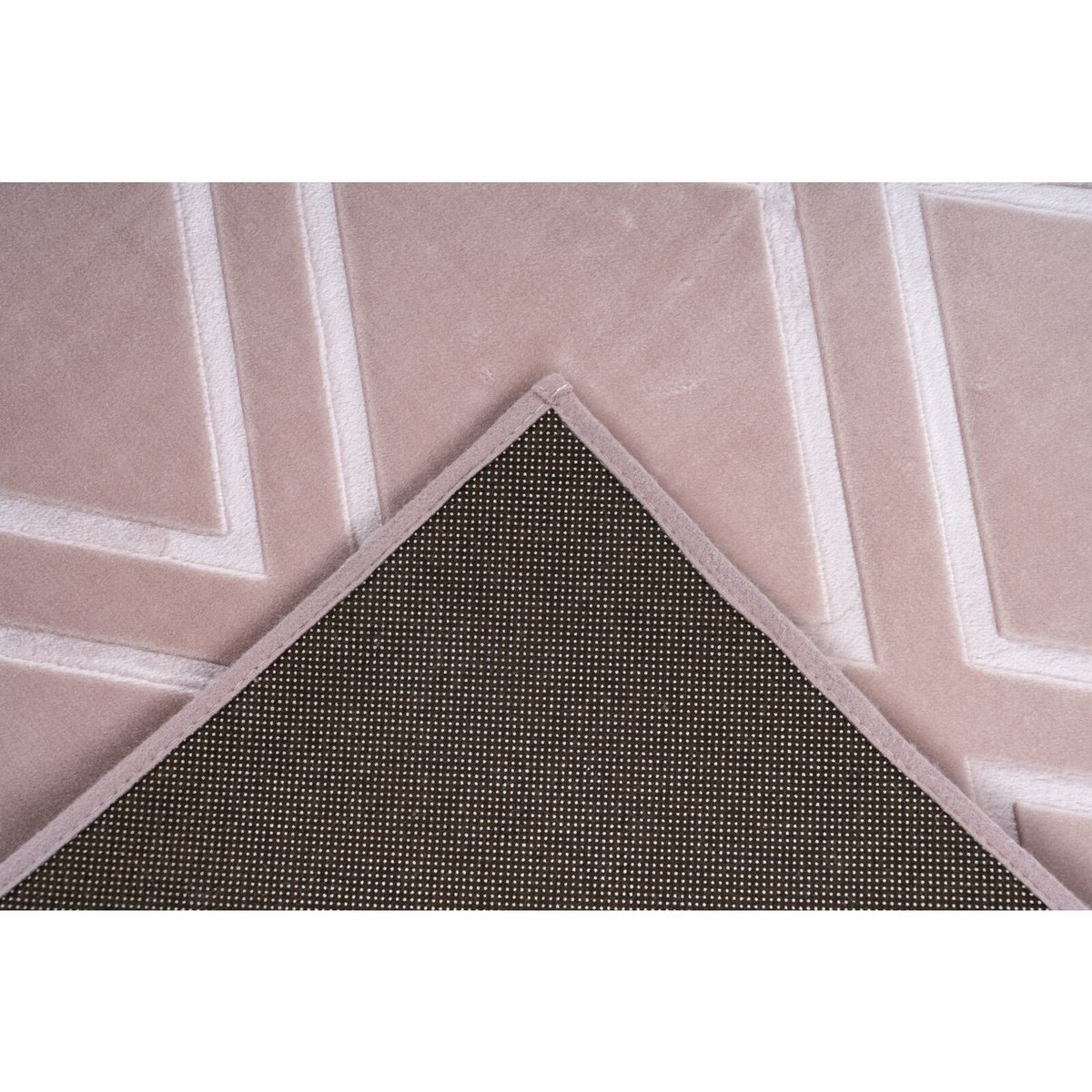 Tapis rectangulaire tufté main, MONROE rose, ARTE ESPINA