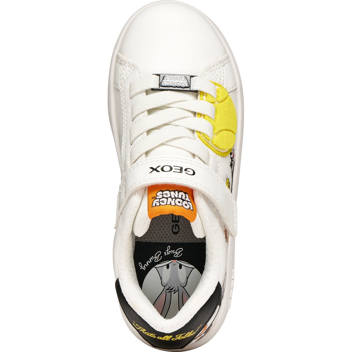 Looney Tunes  J ECLYPER blanc/noir, GEOX