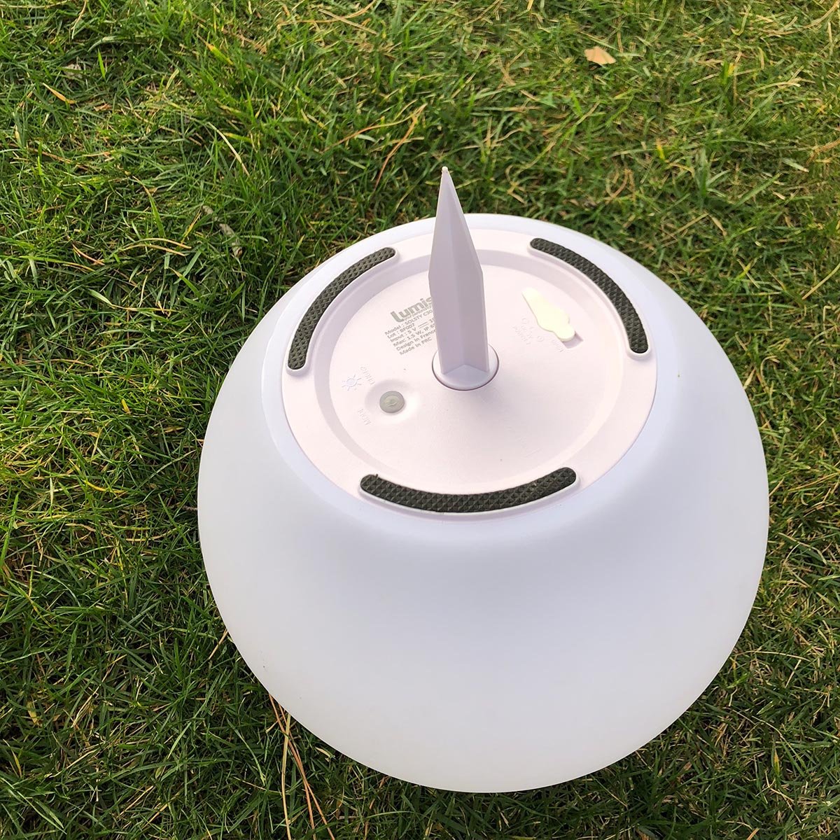 Lot de 2 boules lumineuses solaires 2x SOLSTY C30 blanc, LUMISKY