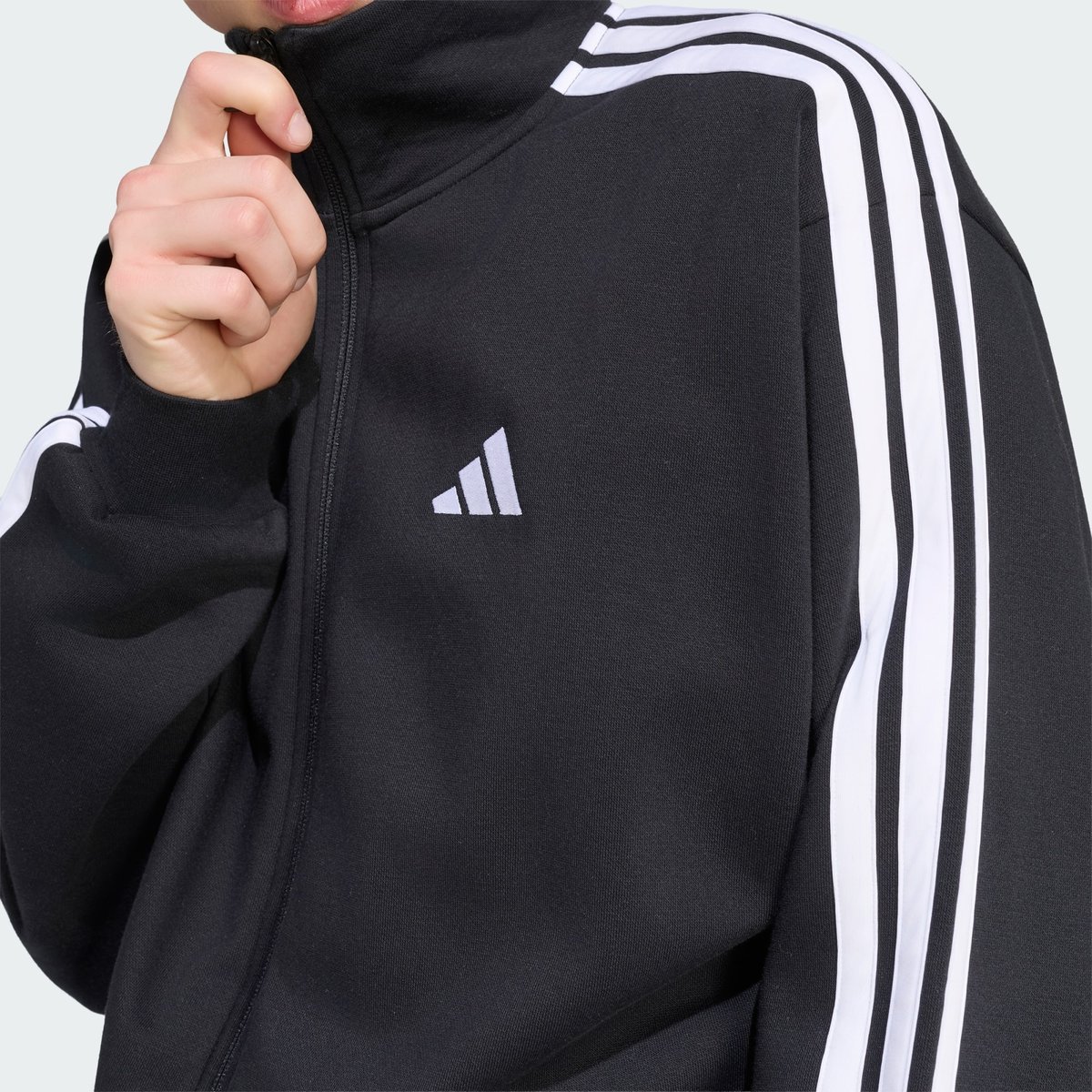 Survêtement Molleton 3 Bandes Survêtement Molleton 3 Bandes black / white, ADIDAS SPORTSWEAR
