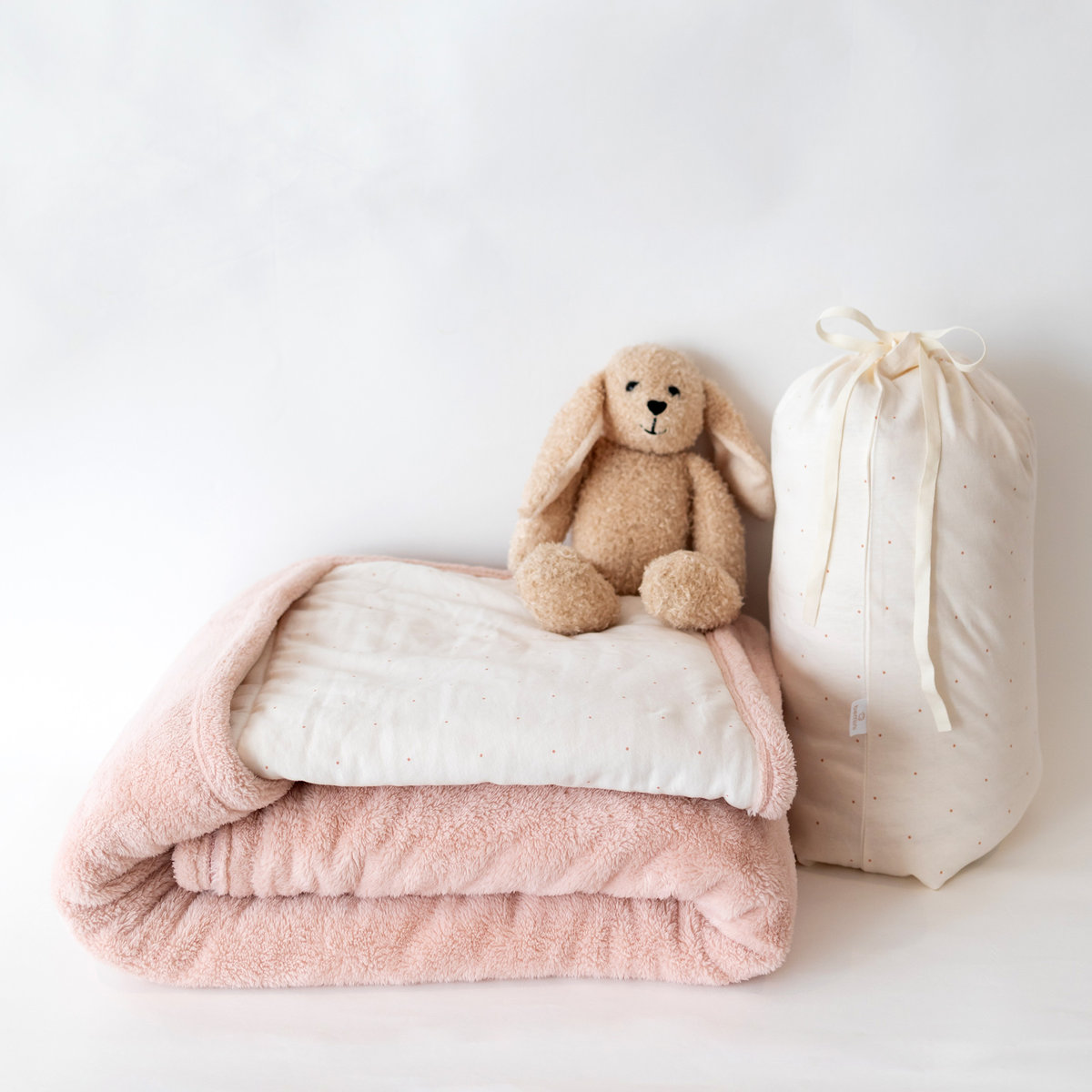 Sac de couchage nomade bébé - TOG 3 Cocon moelleux rose blush, BEMINI