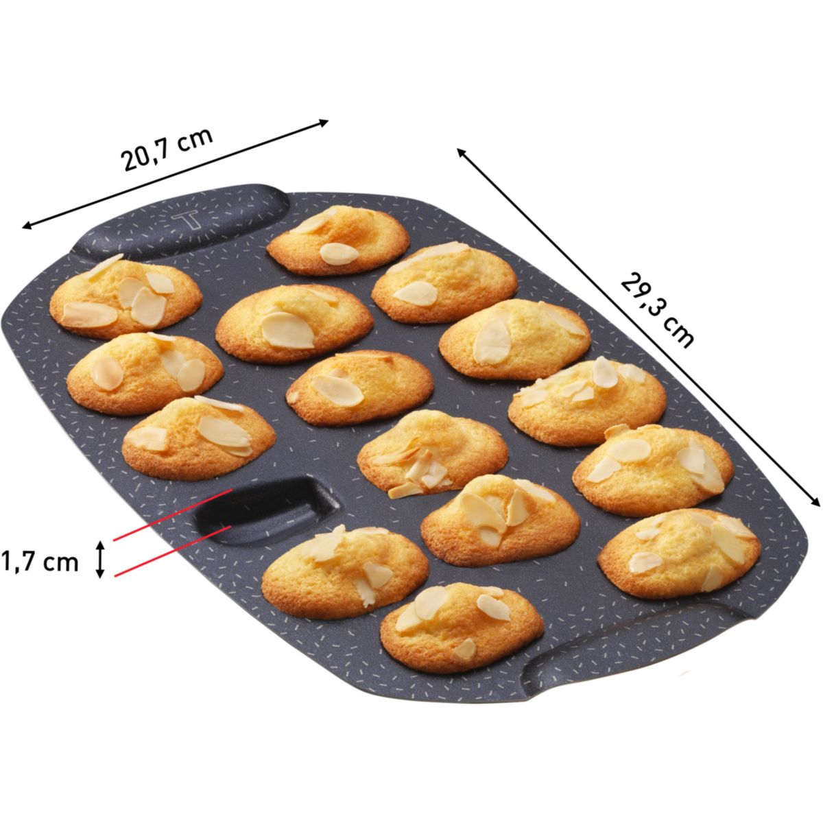 Moule à madeleine Perfectbake mini madeleine noir, TEFAL