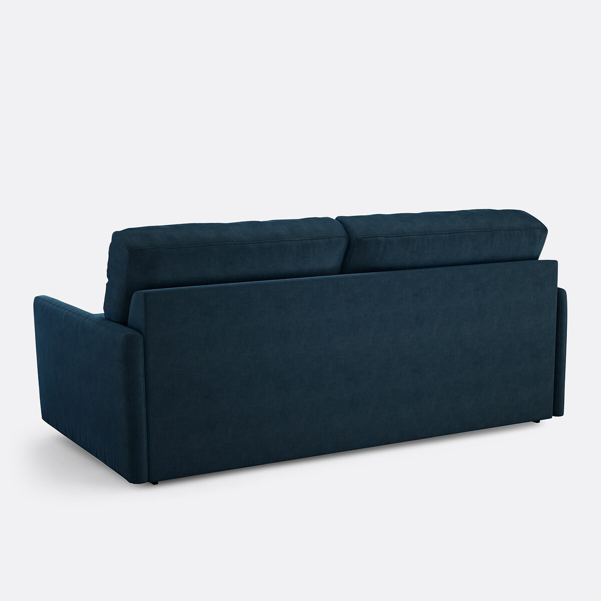 Canapé-lit en velours, 2, 3 ou 4 places, confort Bultex®, MARTA bleu de prusse, LA REDOUTE INTERIEURS
