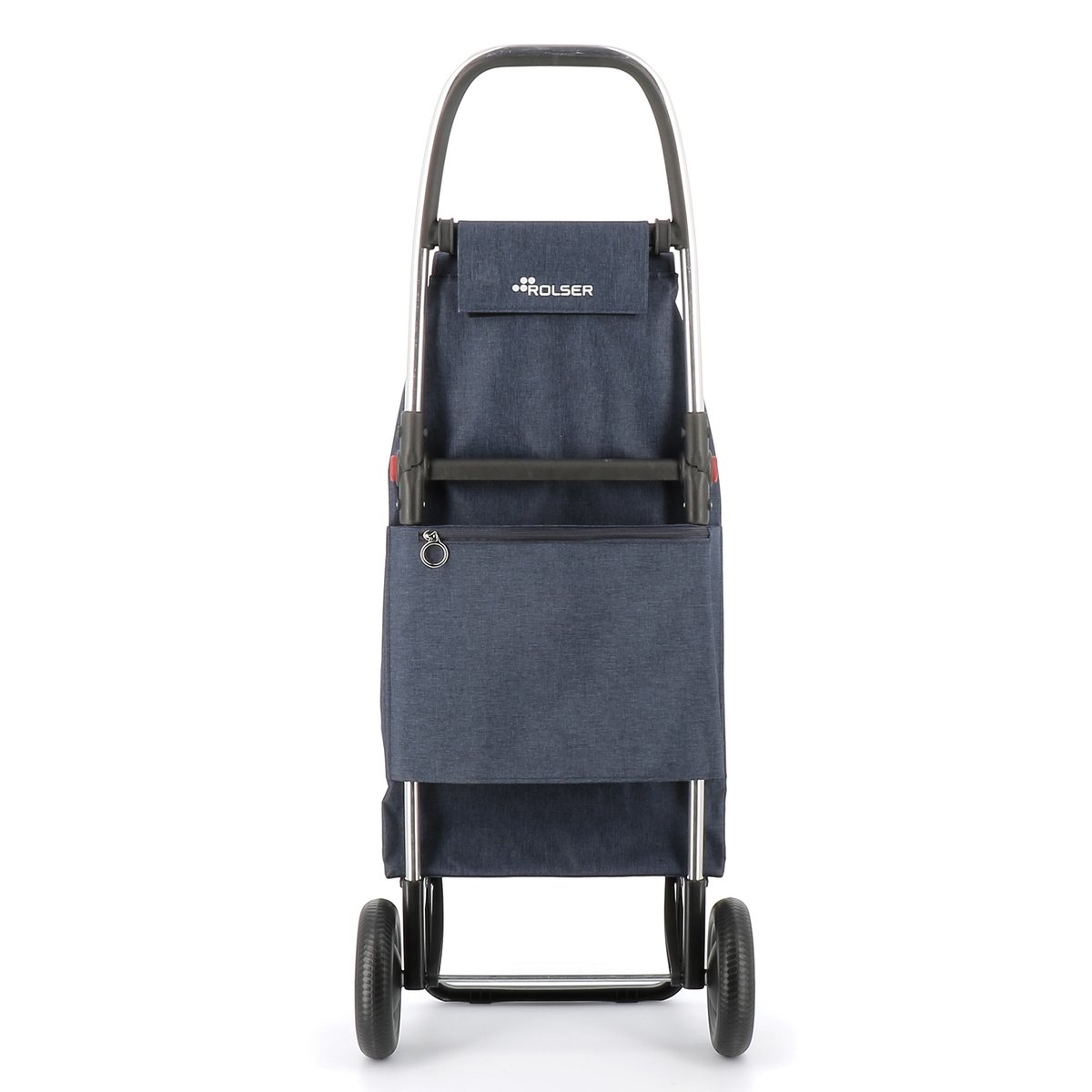 Chariot de course pliable .2 Roues.Tweed Marine bleu marine, ROLSER