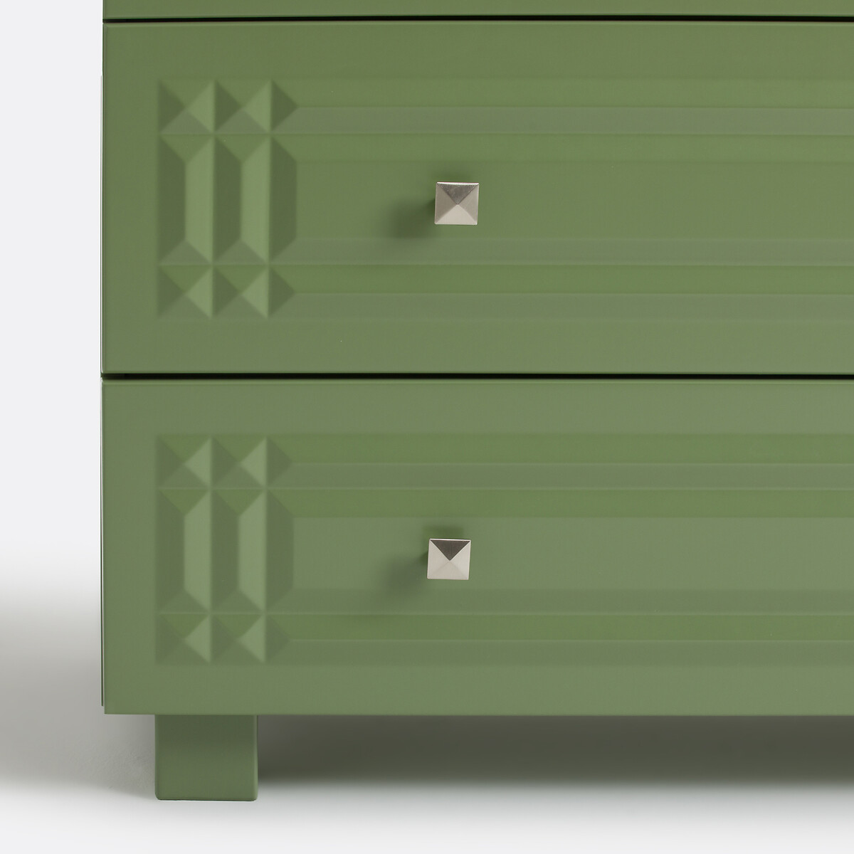 Kommode Treda mit 3 Schubladen waldgrün, LA REDOUTE INTERIEURS