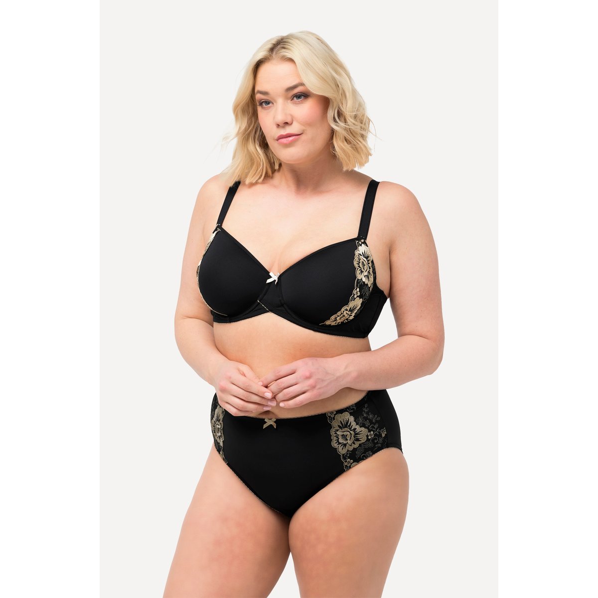 Soutien-gorge à armatures noir, ULLA POPKEN