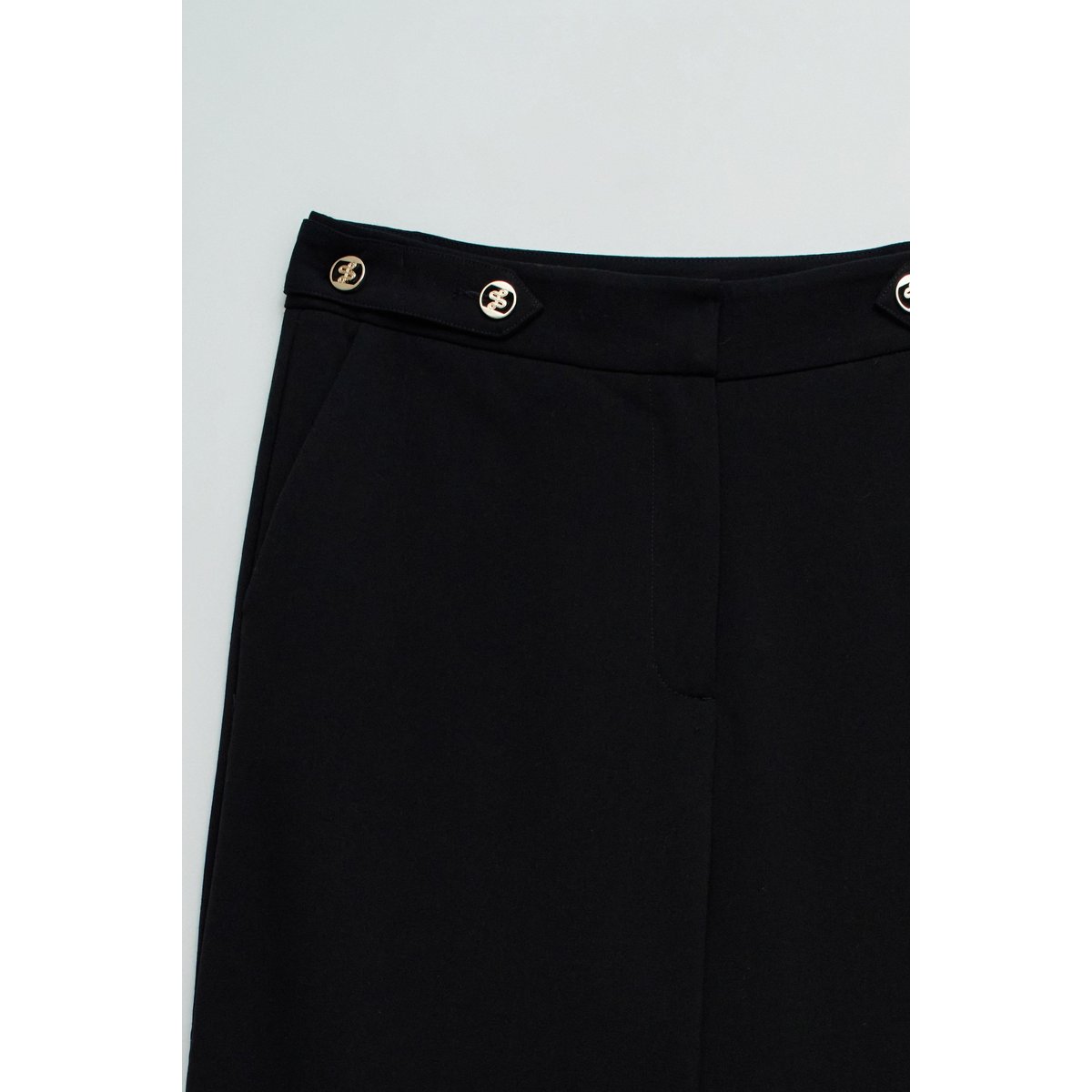 PANTALONS EN TISSU À JAMBE DROITE beige, SALSA JEANS