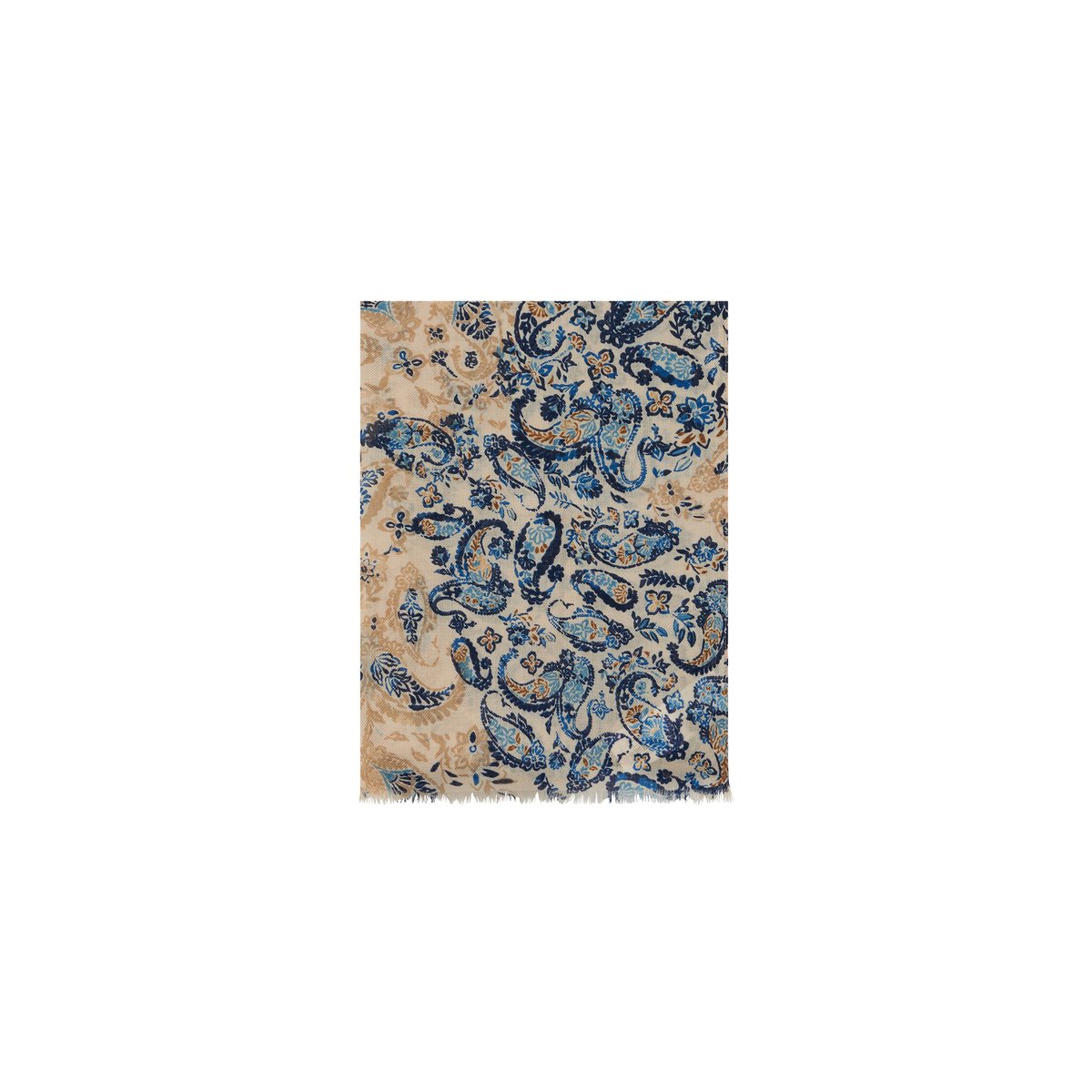 Foulard en laine LAILEY camel, CAROLL