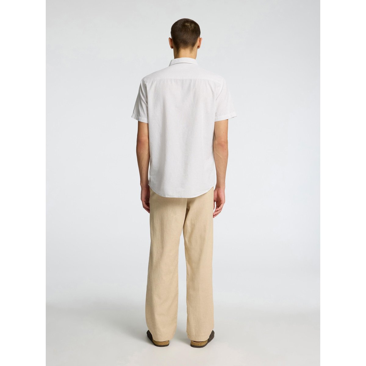 Chemise À Manches Courtes pure cashmere 1, SELECTED