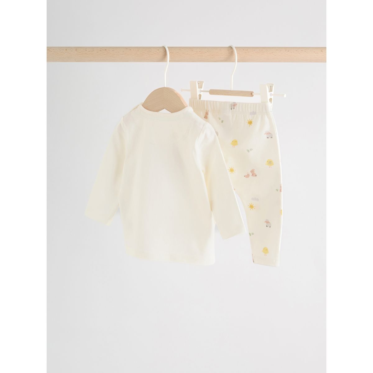Legging bébé et t-shirt my first easter blanc mon premier pâques, NEXT