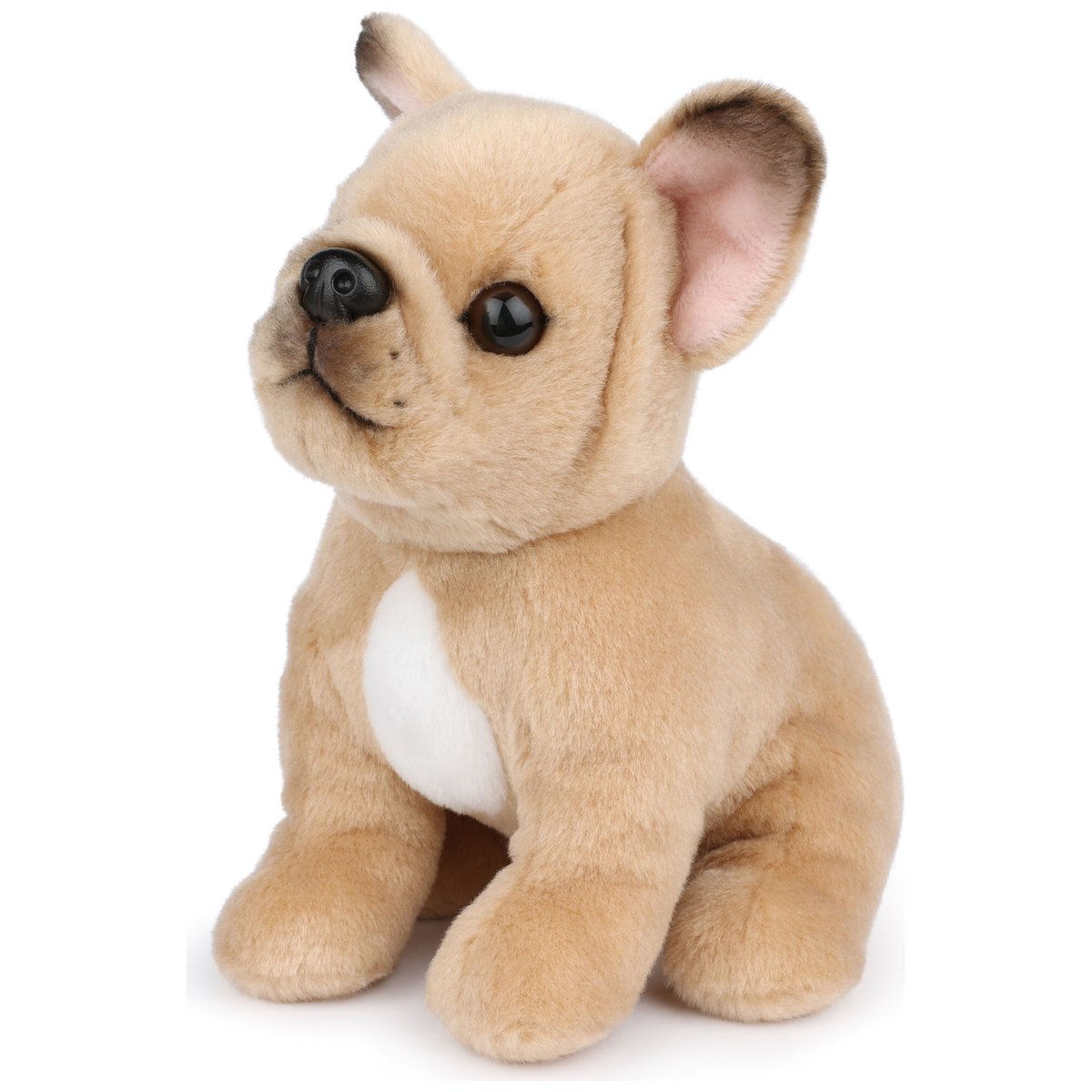 Peluche marron, blanc, BT CHAPS