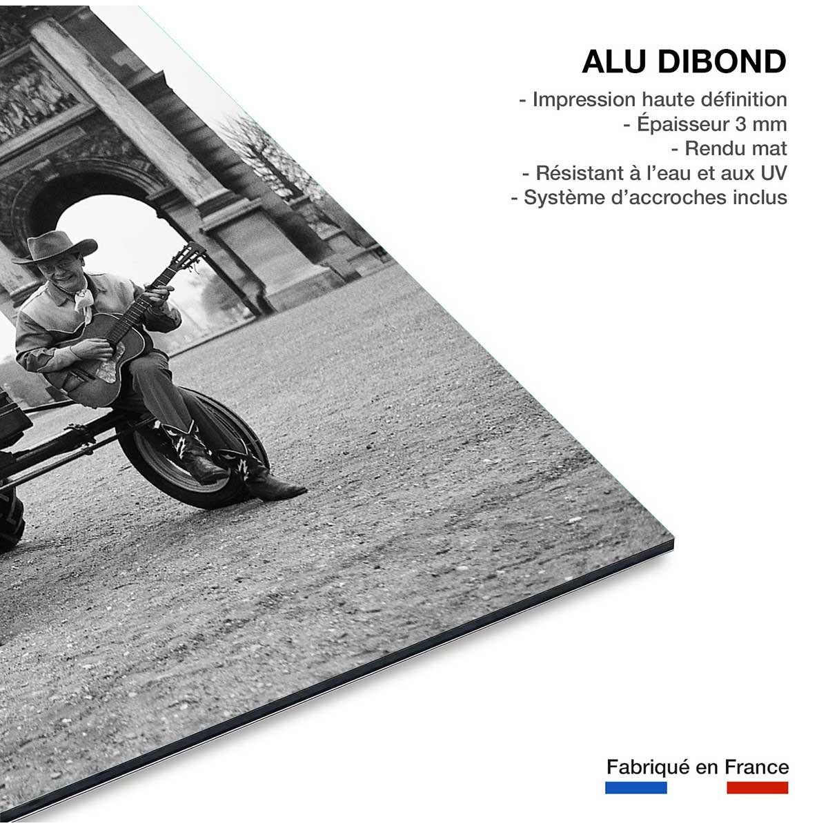 Tableau Photo Orchestre de Cowboys tableau alu dibond, HEXOA