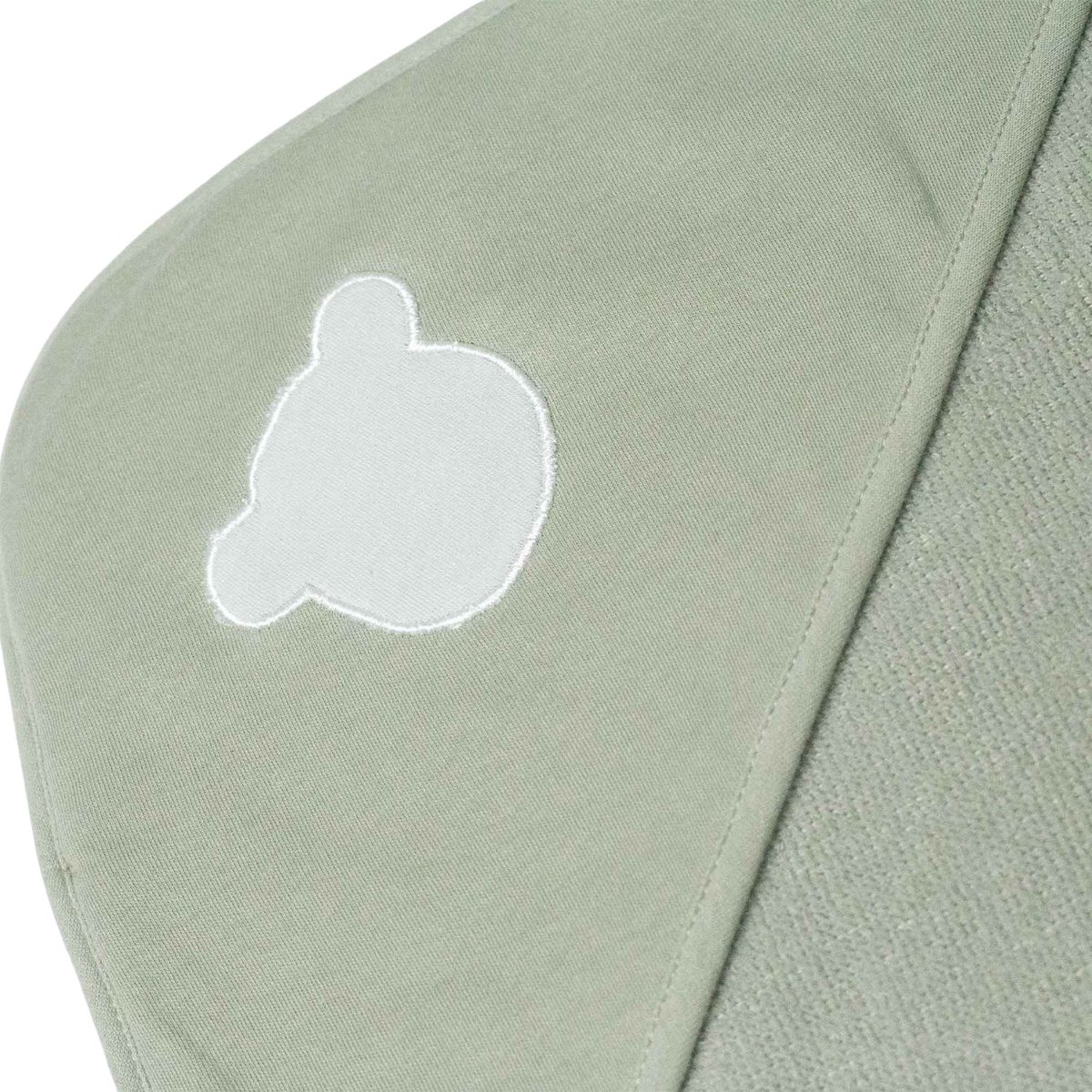 Lot de 2 capes de bain vert d'eau, blanc, TROIS KILOS SEPT