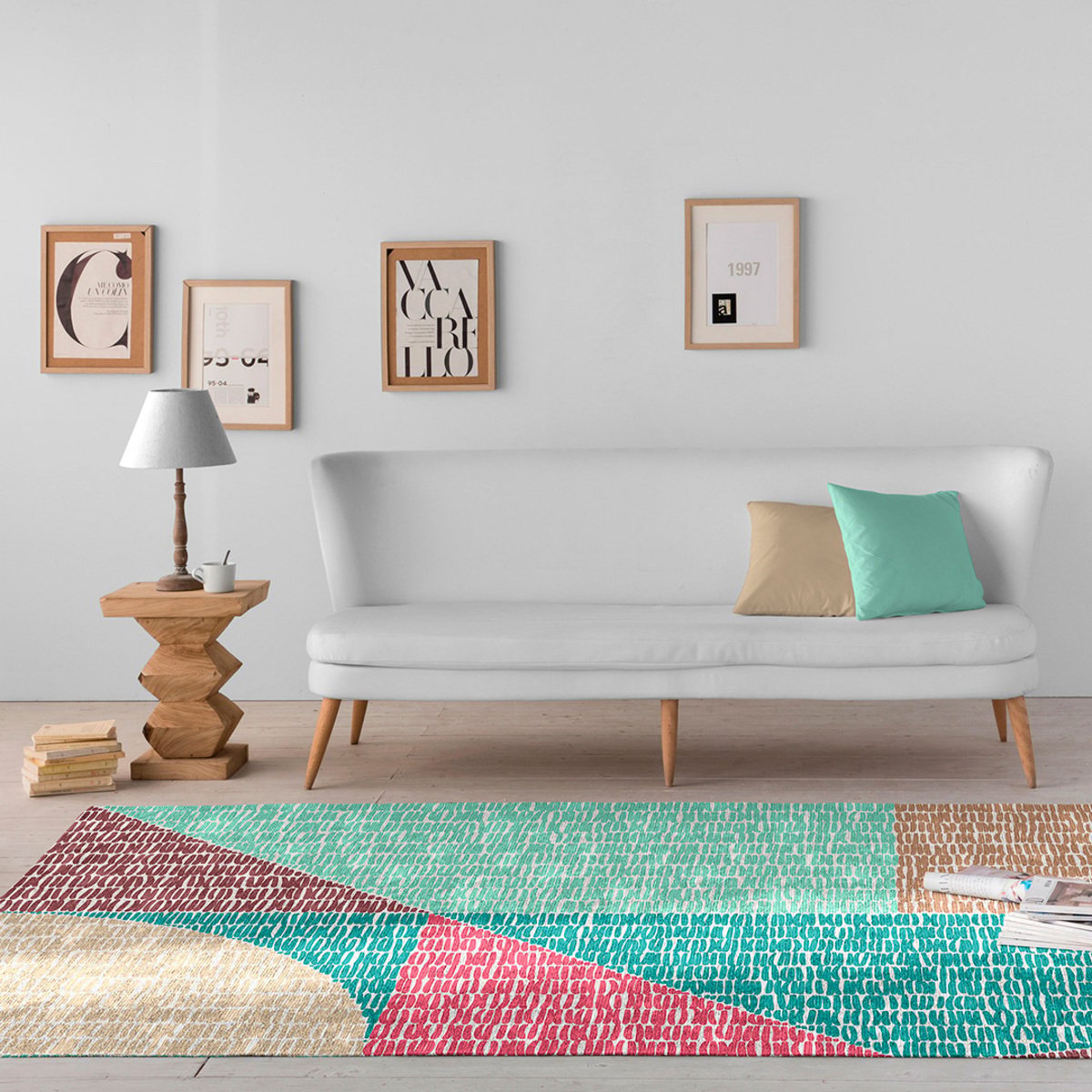 Tapis de salon FYNN multicolore, NAF NAF HOME