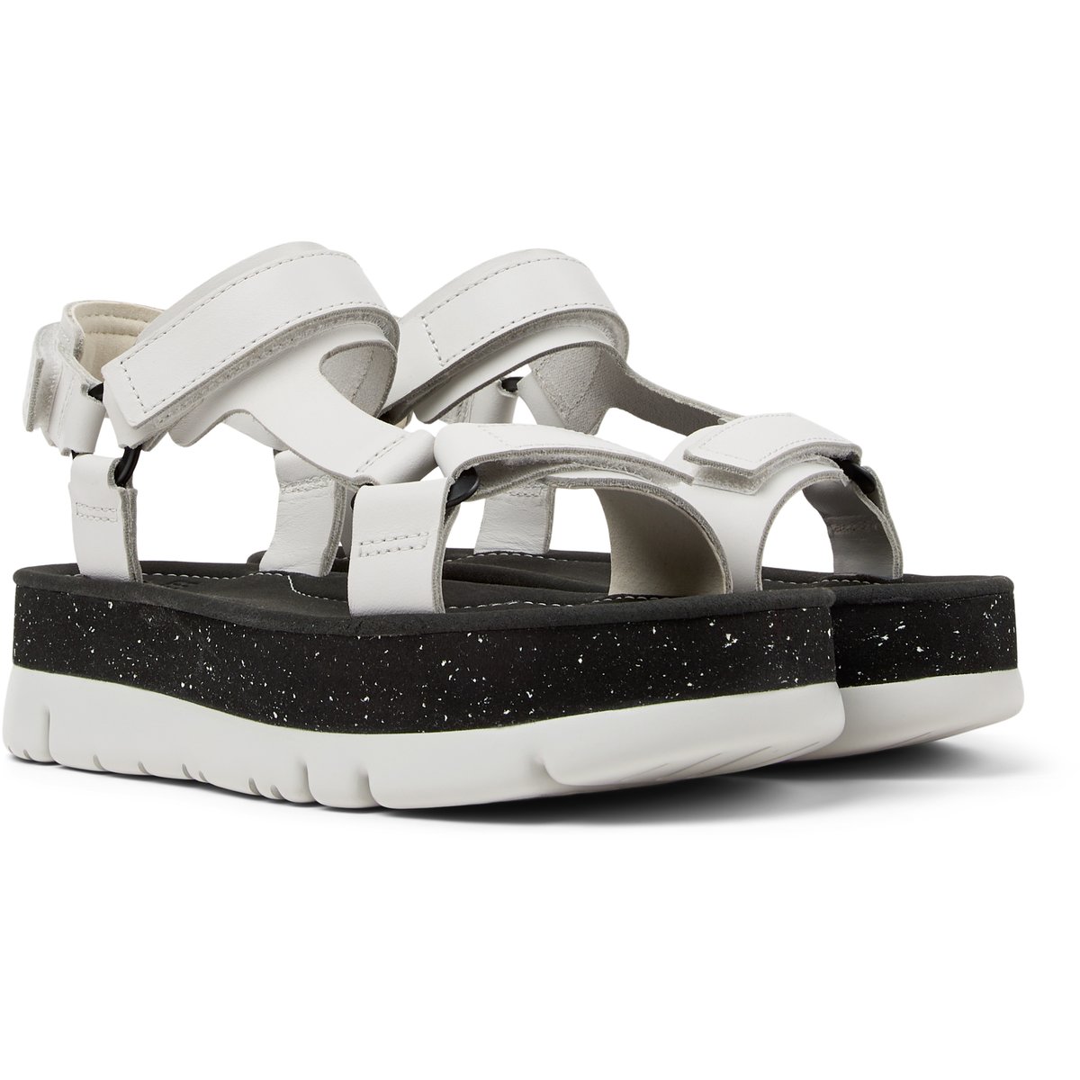 Sandales Cuir ORUGA UP blanc naturel, CAMPER