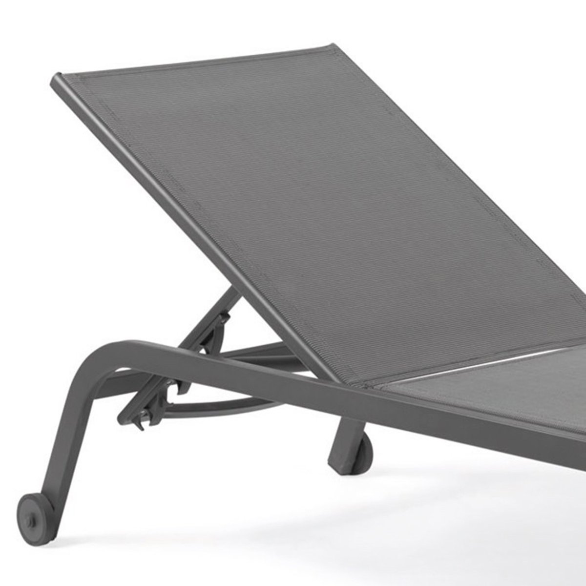 Bain de soleil Navarro blanc gris anthracite, GESCOVA