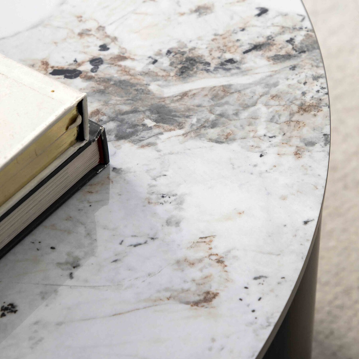 Maurice Marble & Metal Coffee Table white marble, ÉDITÉ