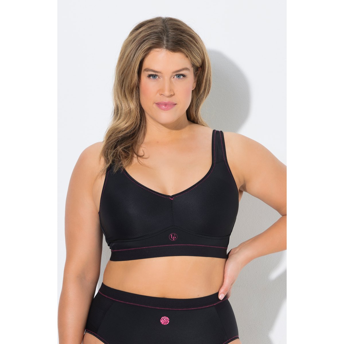 Soutien-gorge de sport rose vif, ULLA POPKEN