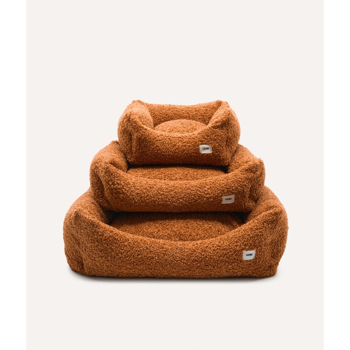 Panier effet bouclette, SNOZY moutarde, CAFIDE