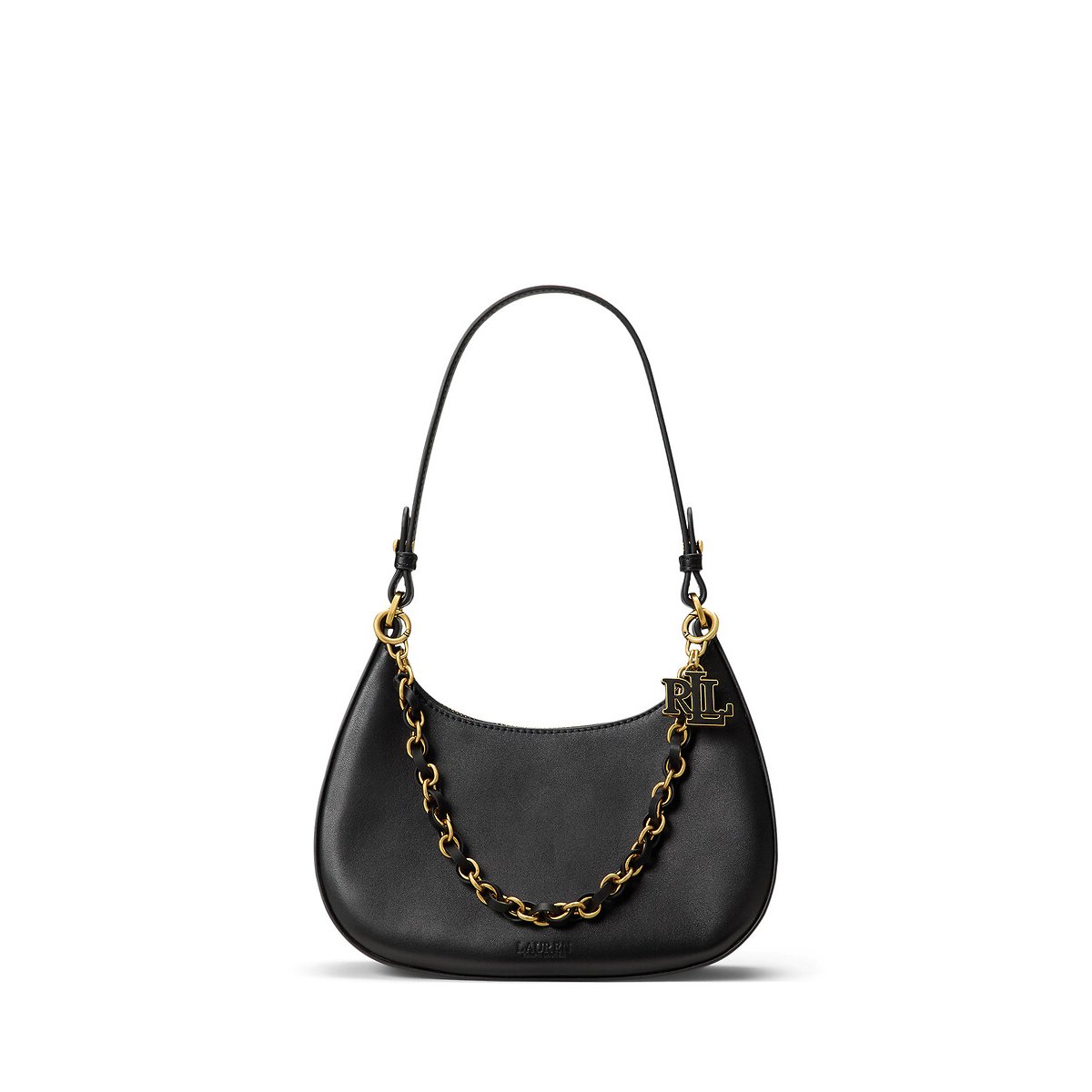 Sac porté épaule en cuir, MARCY noir, LAUREN RALPH LAUREN