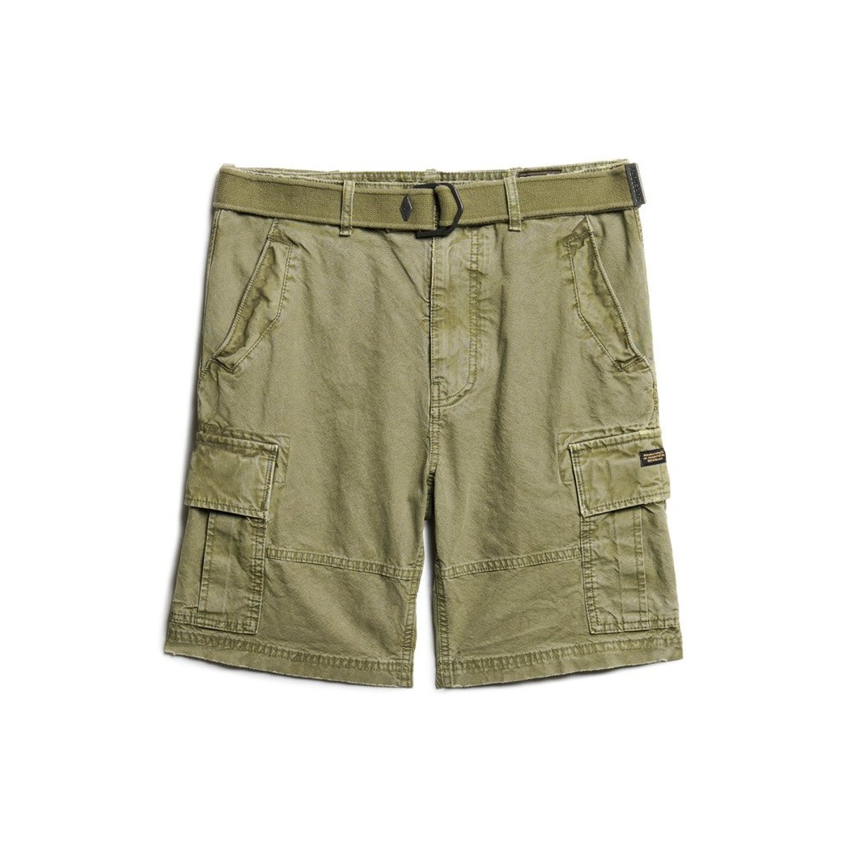 Short Cargo Coupe Décontractée vert olive kaki, SUPERDRY