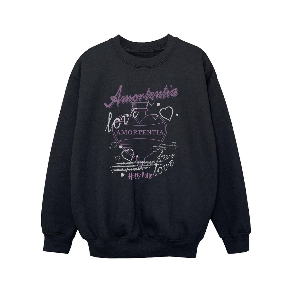 Sweat AMORTENTIA POTION noir, HARRY POTTER