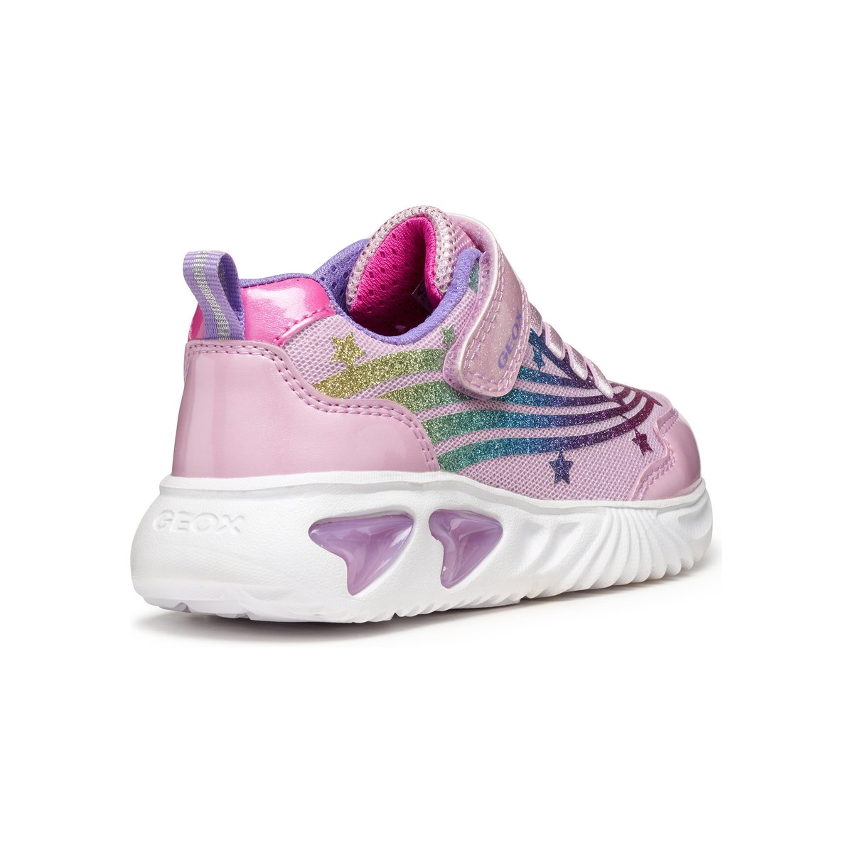 Baskets À Led  J ASSISTER rose/multicolore, GEOX