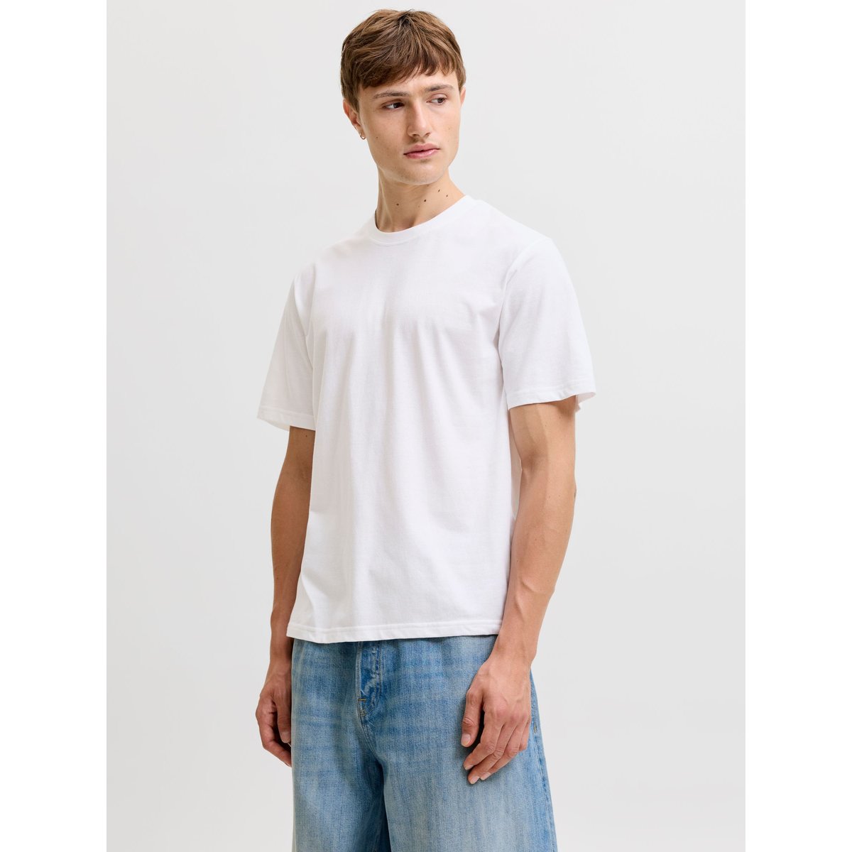 T-Shirt white, JACK & JONES