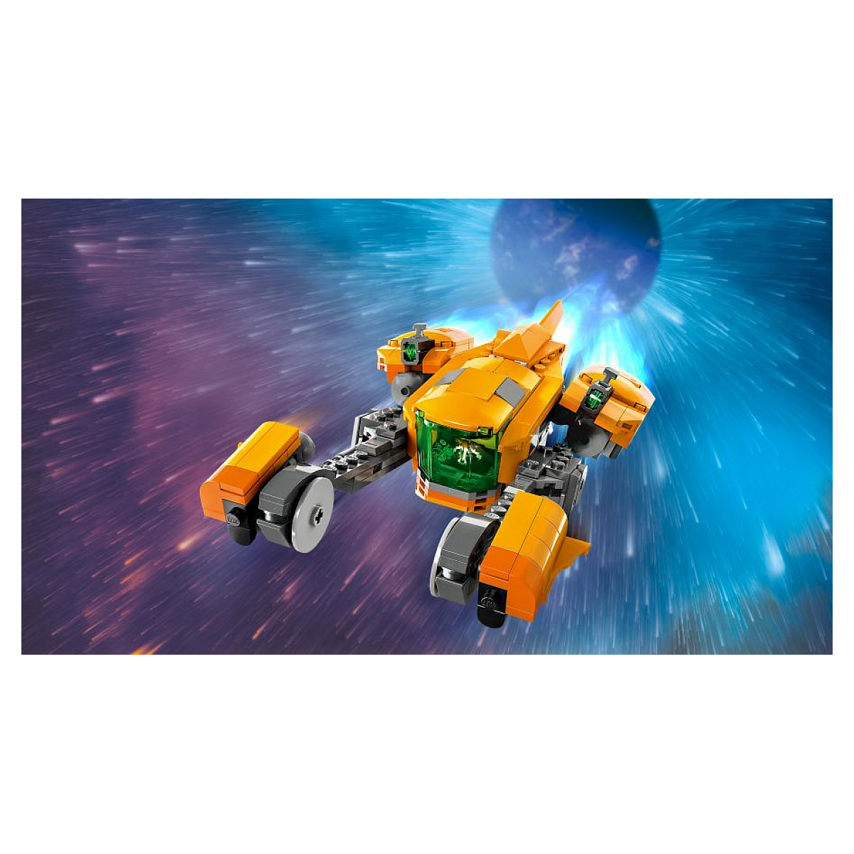Marvel Le vaisseau de Bébé Rocket multicolore, LEGO