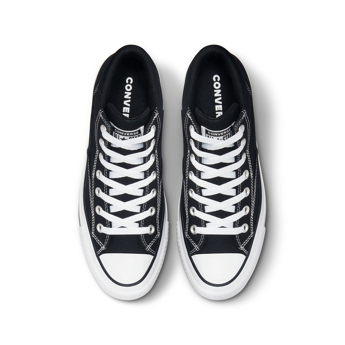 Sneakers Malden Street Mid Foundation Canvas zwart, CONVERSE