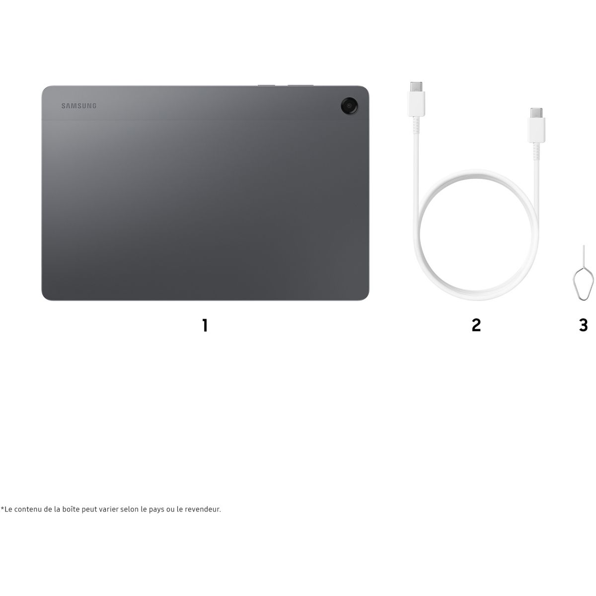 Tablette Android Galaxy Tab A11+ 5G 256Go Gris gris, SAMSUNG