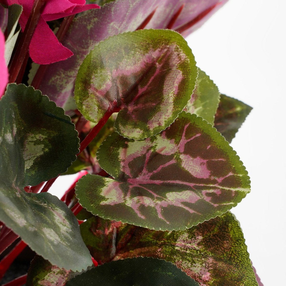Plante artificielle CYCLAMEN rose foncé, MICA DECORATIONS