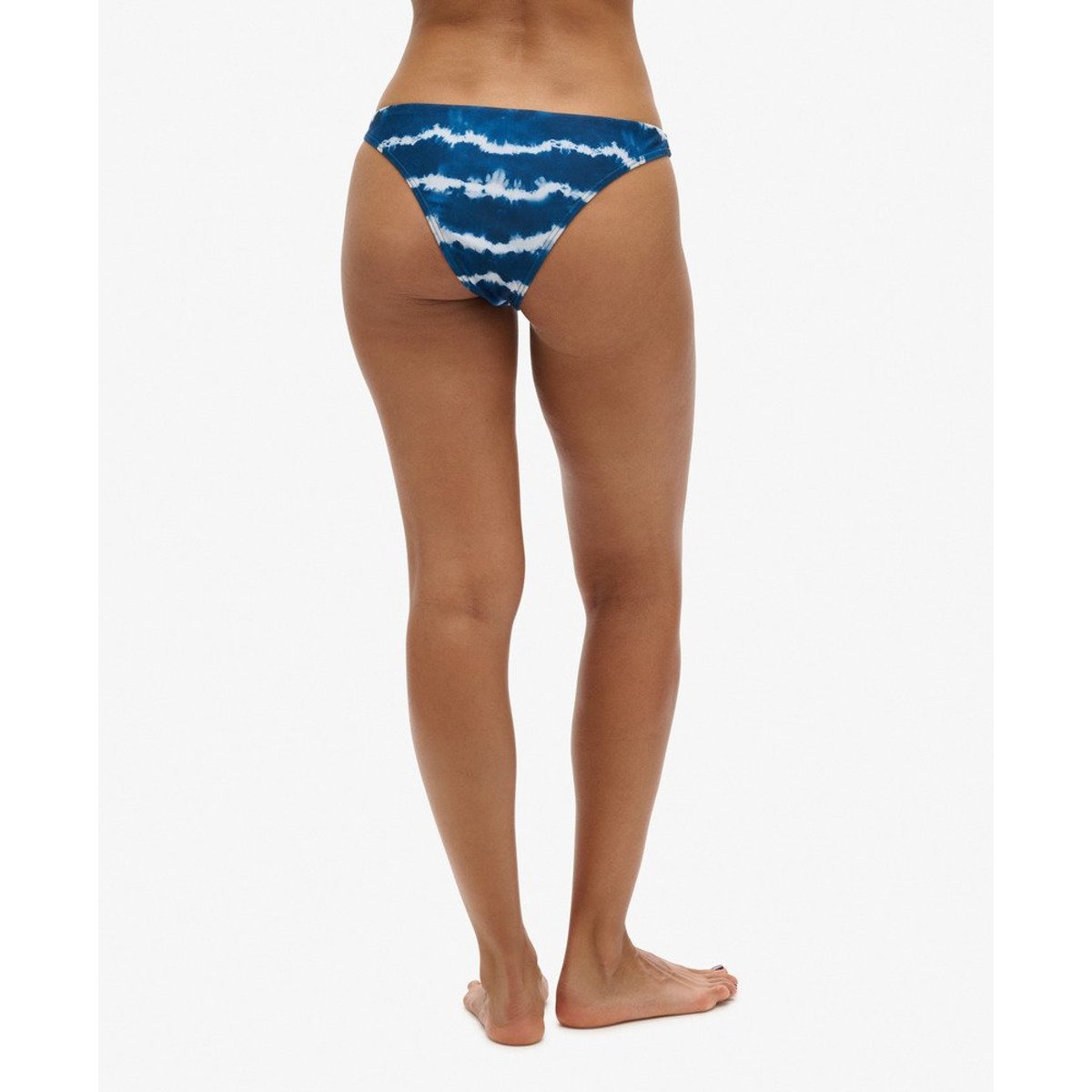 Bas de bikini Tie & Dye recyclé bleu marine tie & dye, SUPERDRY