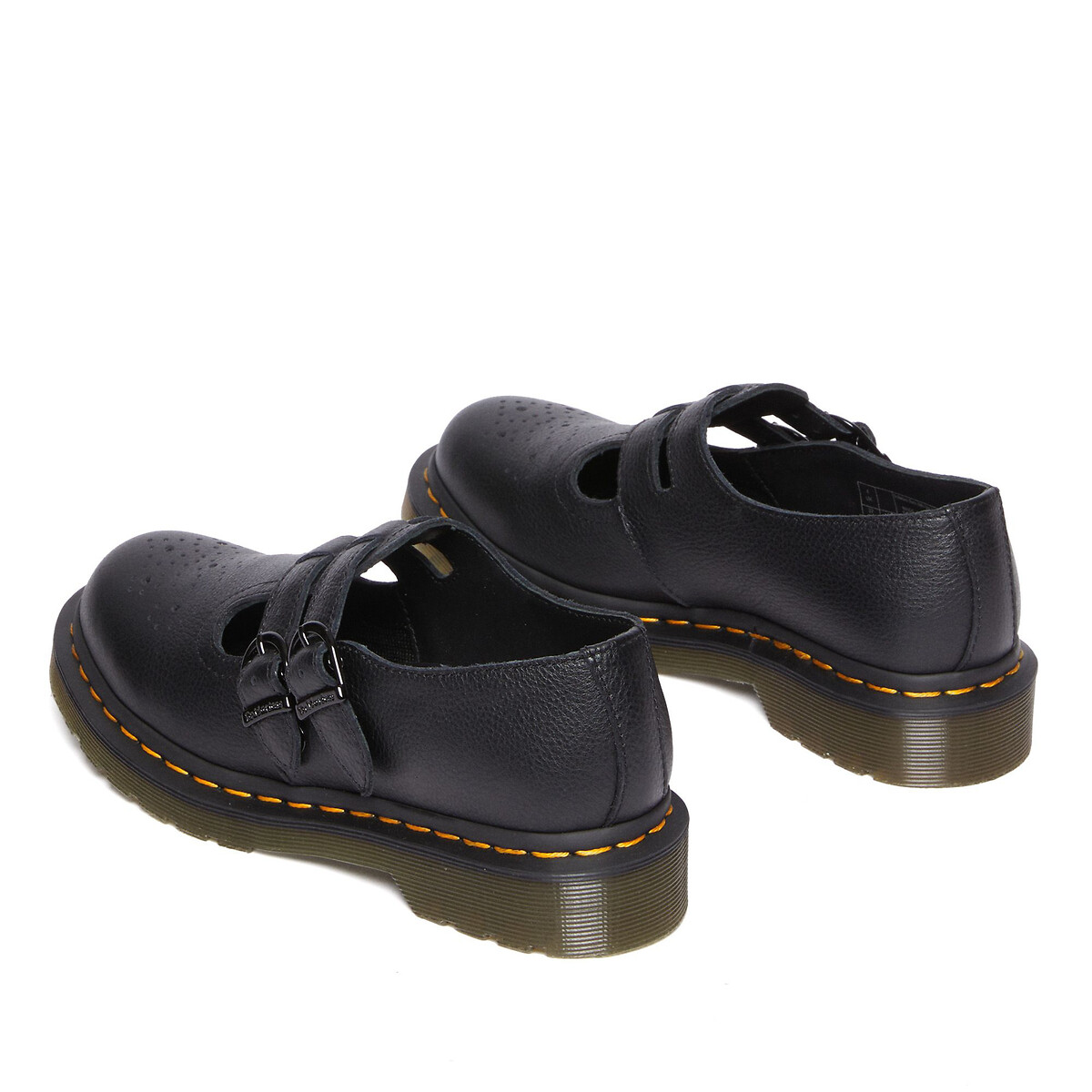Derby's 8065 Mary Jane in Virginia leer zwart, DR. MARTENS