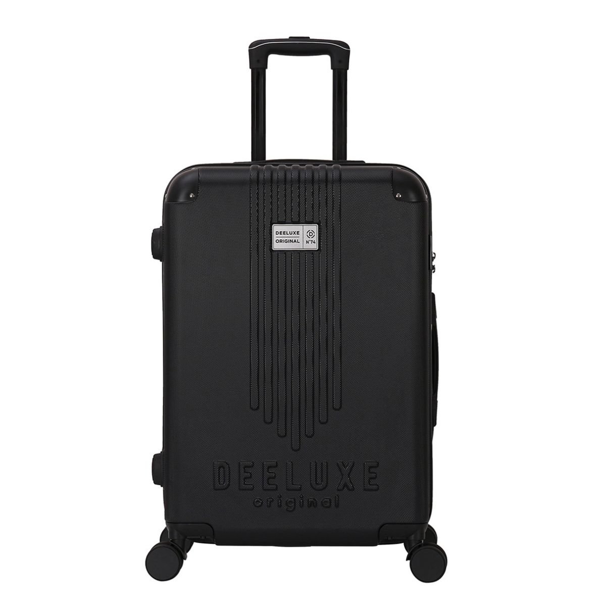 Valise Cabine 4 roues 55cm ABS - CITYVIEW - DEELUXE noir, DEELUXE