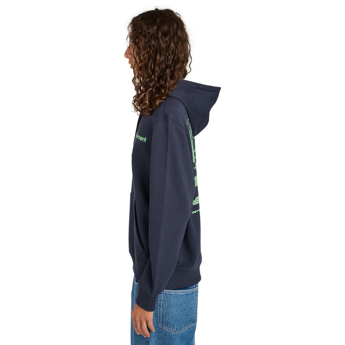 Sweat à capuche 4 ELEMENTS PO bleu eclipse navy, ELEMENT