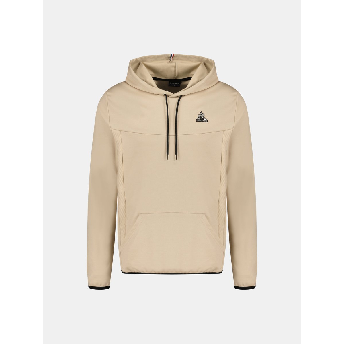 Sweat à capuche Coq d'Argent beige, LE COQ SPORTIF