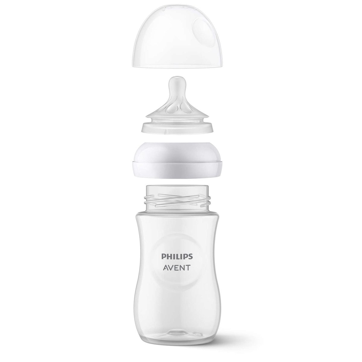 Lot de 2 biberons Natural blanc, PHILIPS AVENT