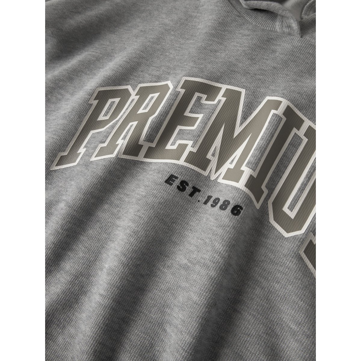 Sweat-Shirt gris - grey melange1, NAME IT