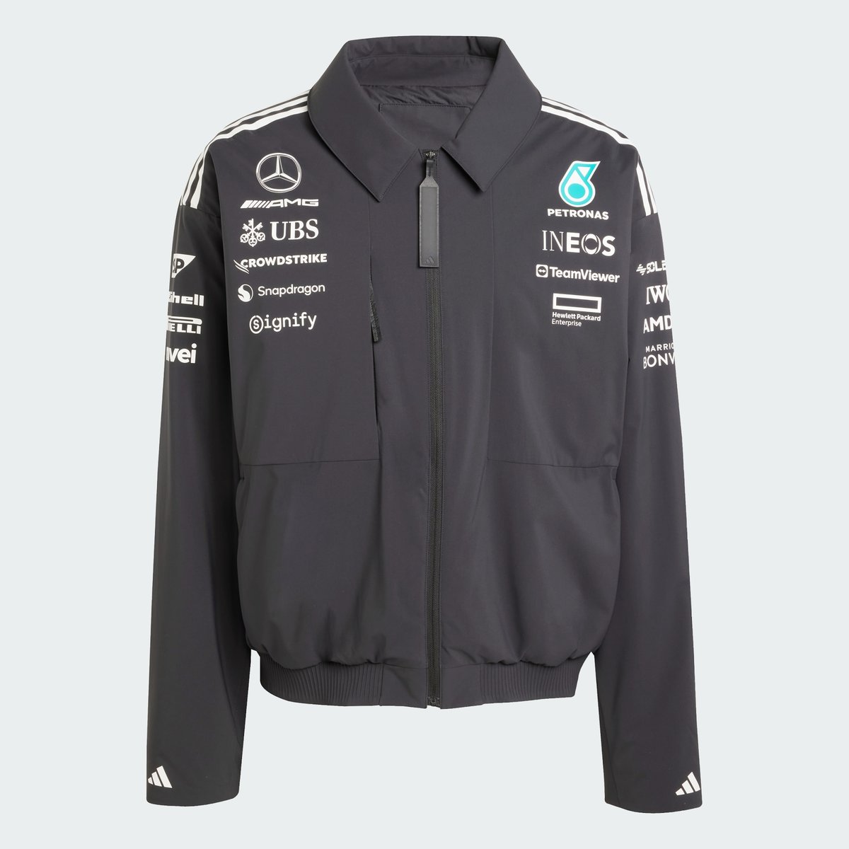 Veste Mercedes - Amg Petronas Formula One Team Veste Mercedes - Amg Petronas Formula One Team black / white, adidas Performance