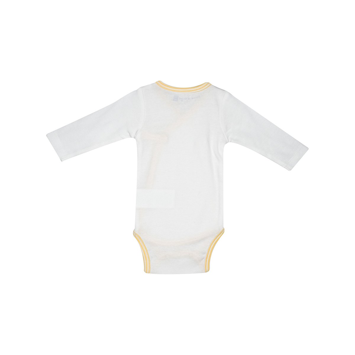 Lot de 2 bodies jasper manches longues naissance jaune, SUCRE D'ORGE