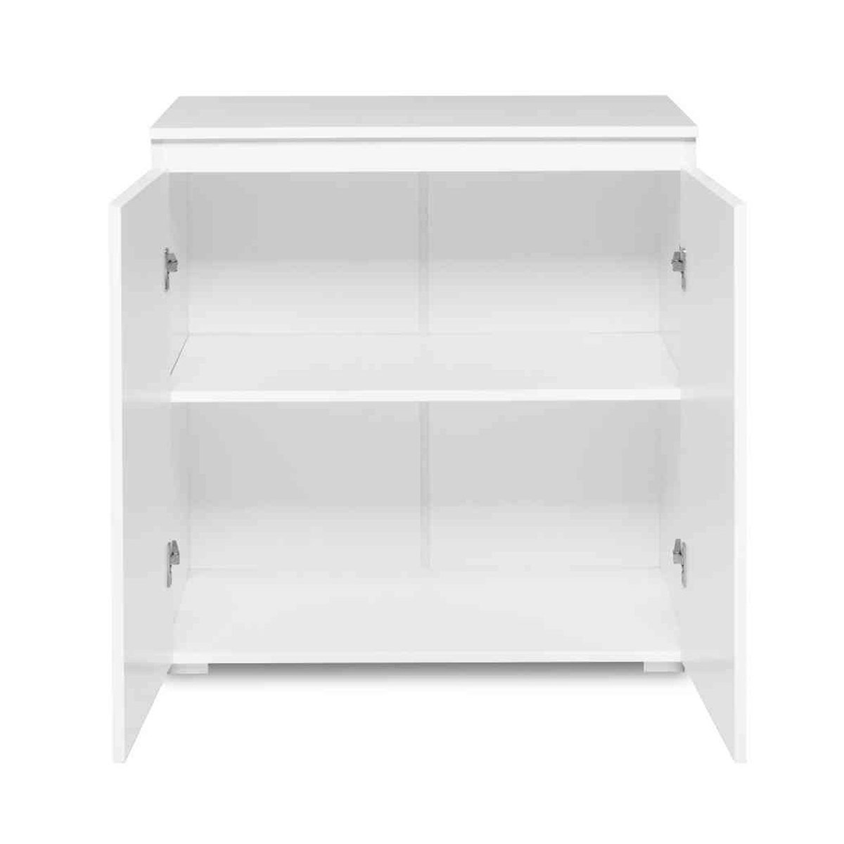 Commode 2 portes blanc, TERRE DE NUIT