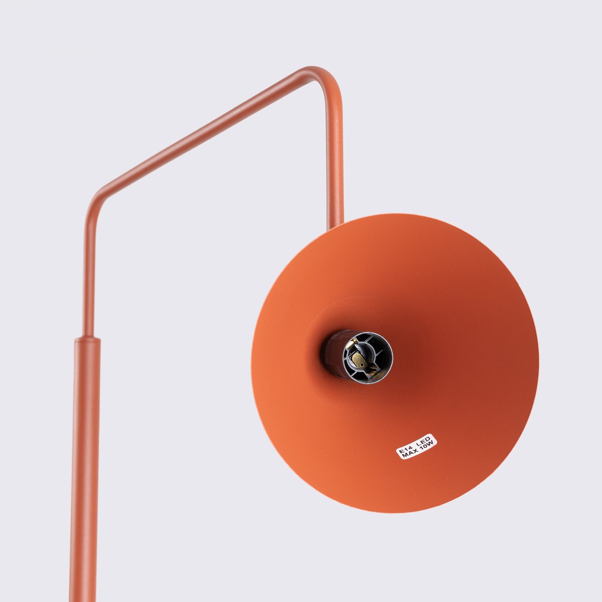 Lampadaire Ocre Rouge E14 1 NOX ocre rouge, EDEN