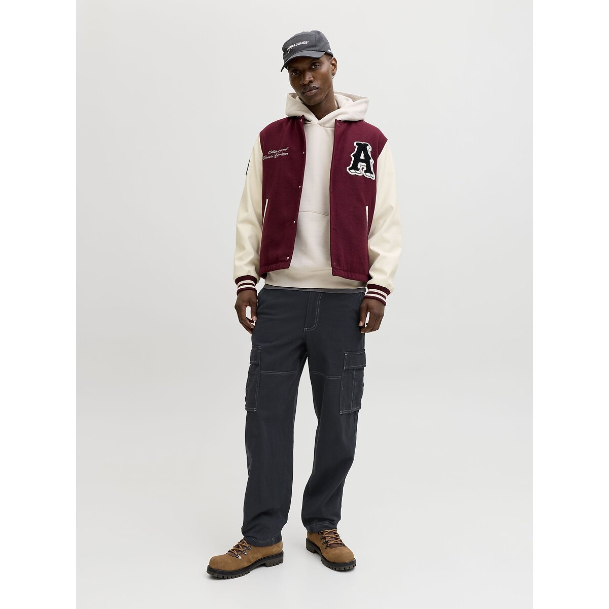 Pantalon battle noir, JACK & JONES
