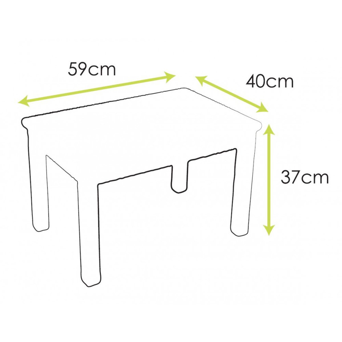 Ma première table Enfant Montessori Vert Sauge 1-4 ans vert sauge, PIOUPIOU ET MERVEILLES