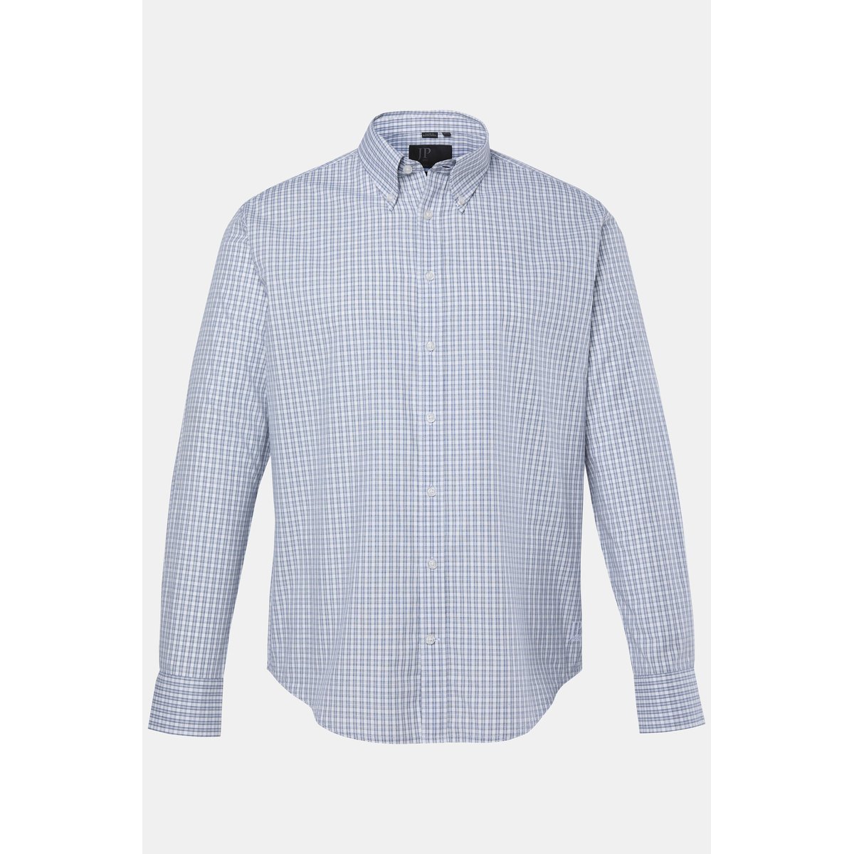 Chemise à carreaux gris pierre, JP1880