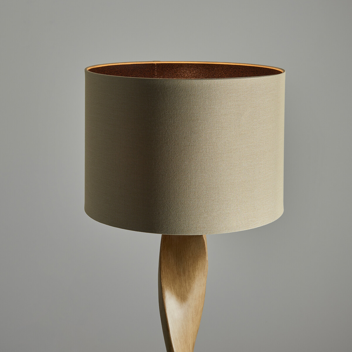 Abra Twisted Floor Lamp brown , SO'HOME