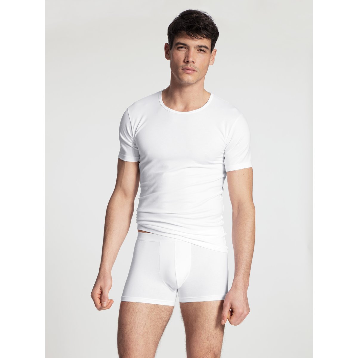 Boxer, pack avantage Coton NATURAL BENEFIT blanc, CALIDA
